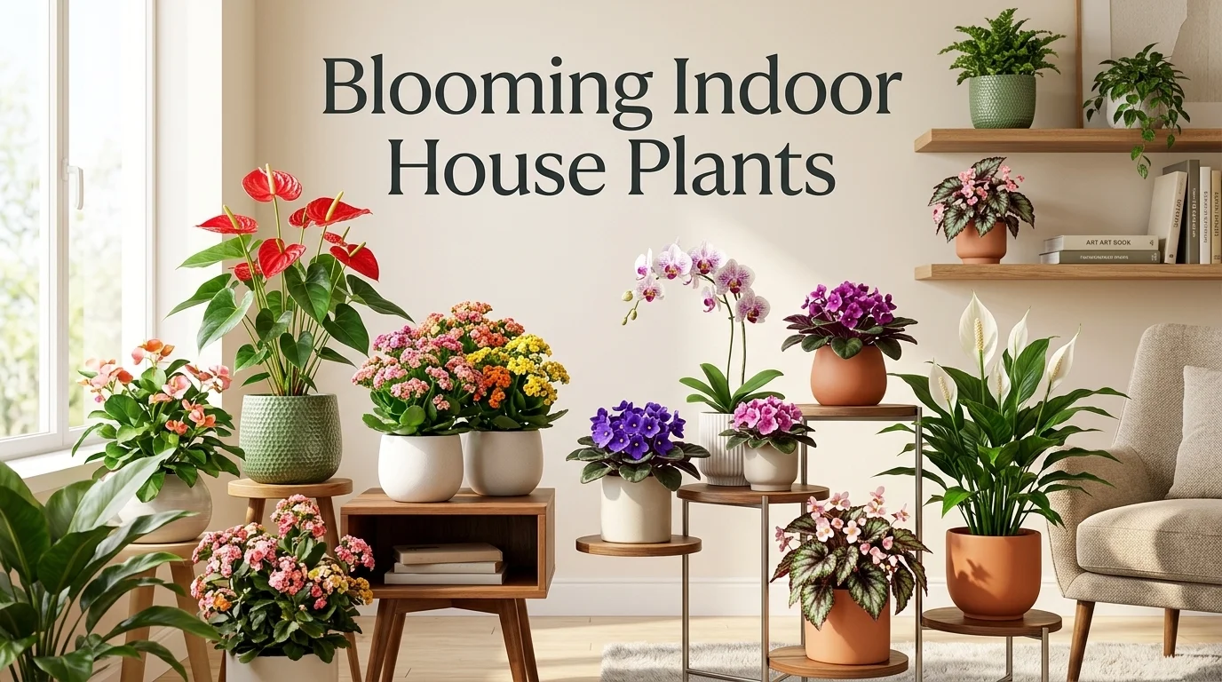 Blooming Indoor House Plants