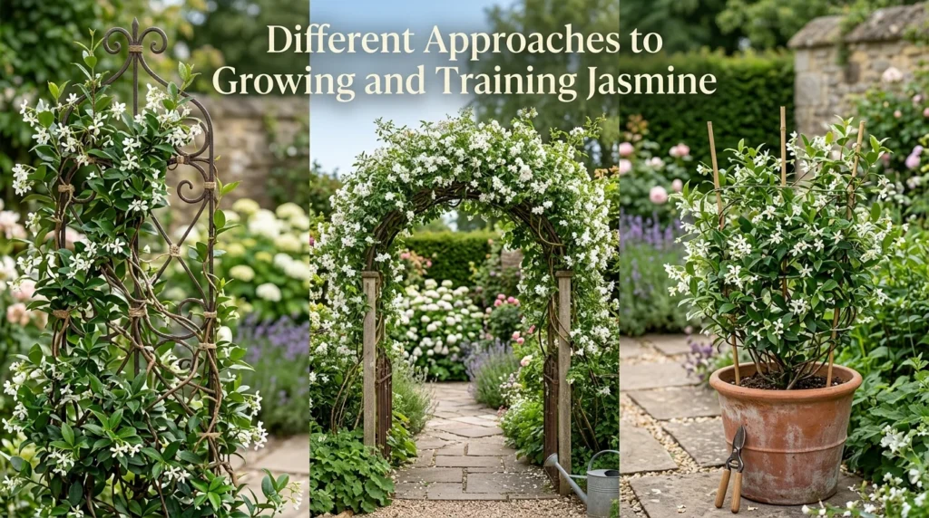 Different Approaches to Growing and Training Jasmine