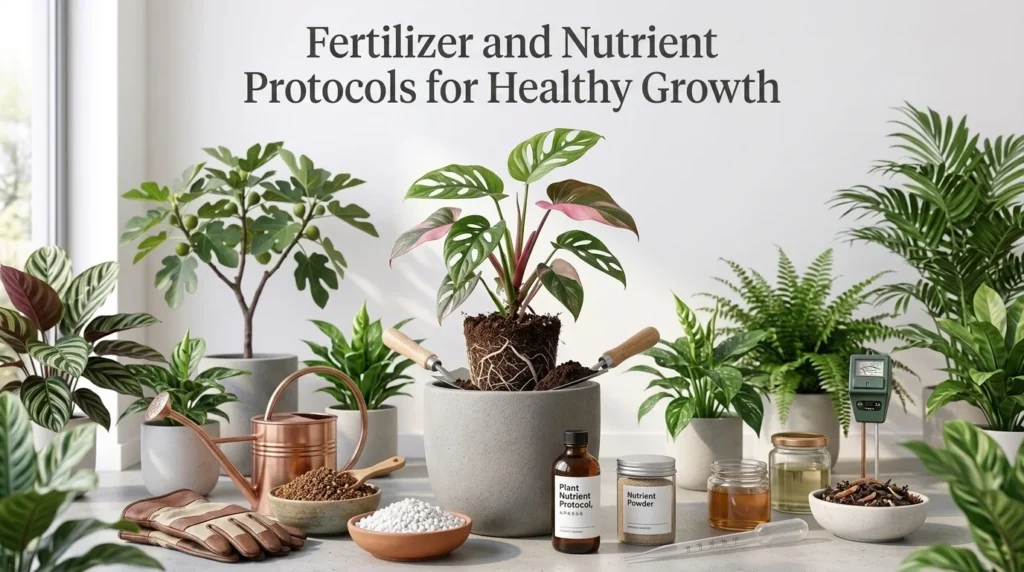 Fertilizer and Nutrient Protocols for Healthy Growth
