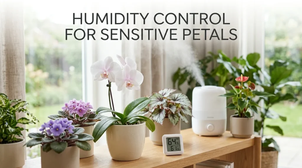 Humidity Control for Sensitive Petals
