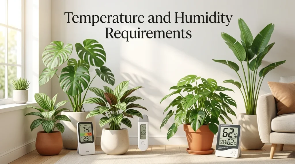 Temperature and Humidity Requirements