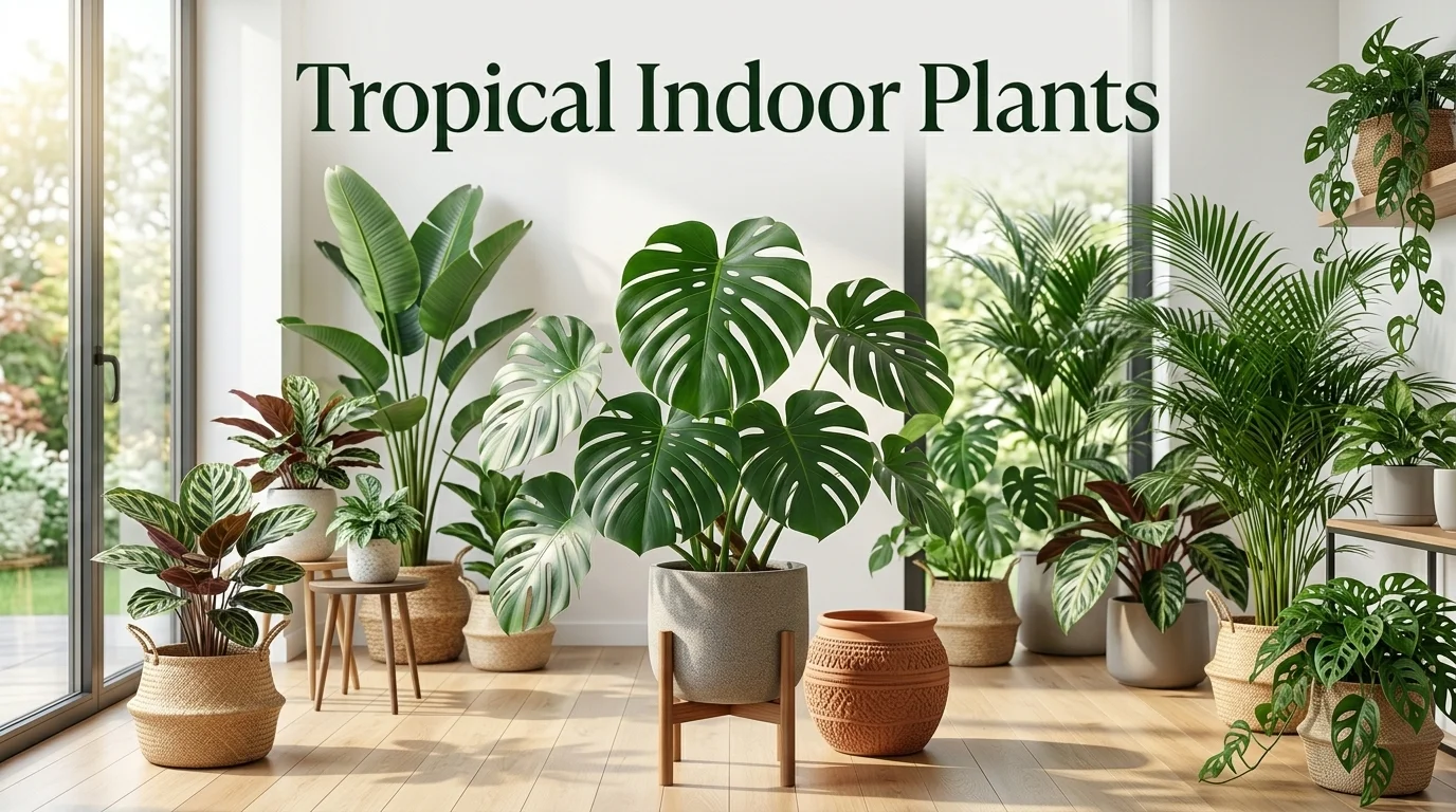 tropical indoor plants
