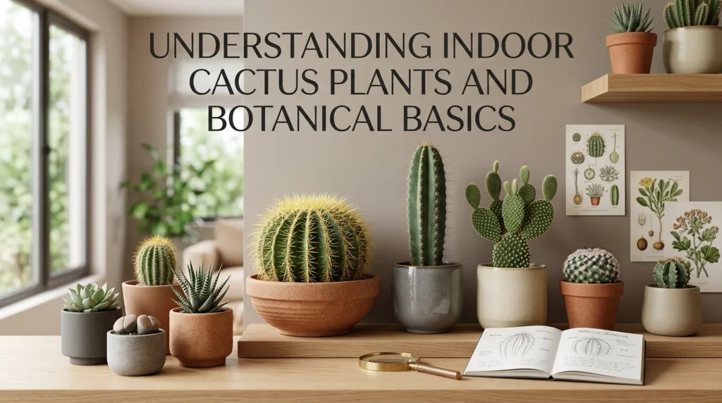 Understanding Indoor Cactus Plants and Botanical Basics