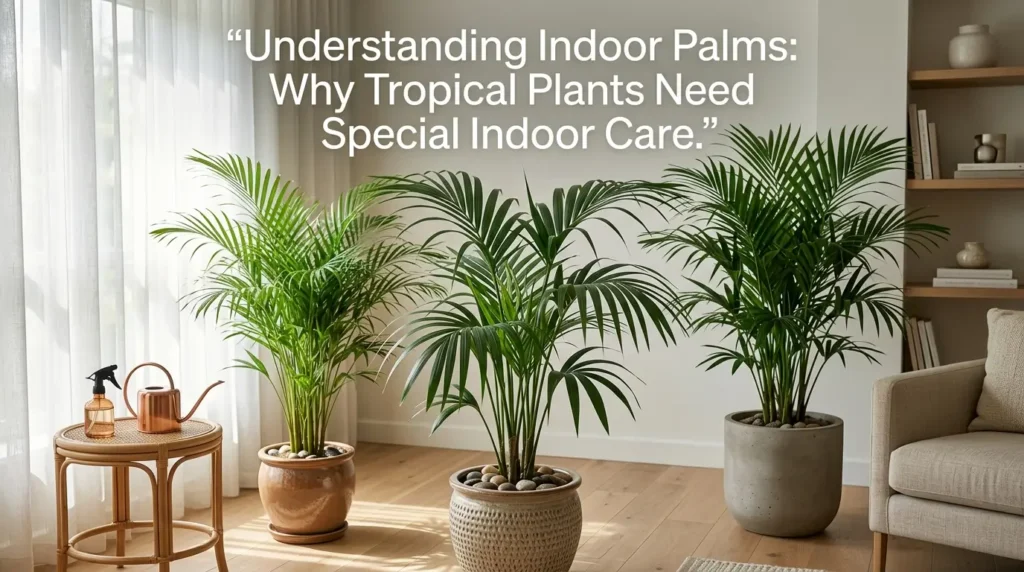 Understanding Indoor Palms: Why Tropical Plants Need Special Indoor Care