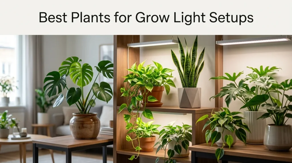 Best Plants for Grow Light Setups