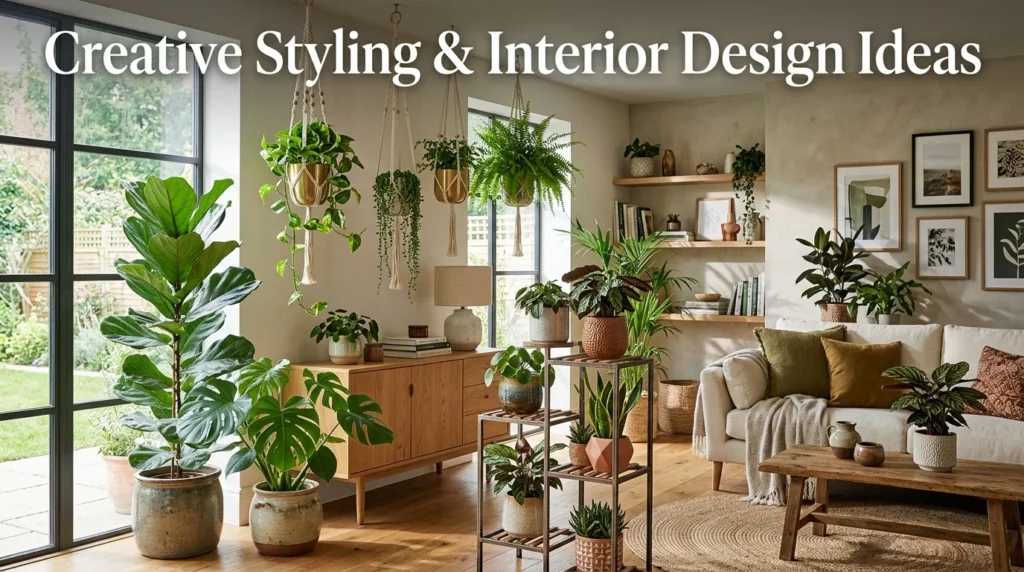 Creeping Plants Indoor Interior Design
