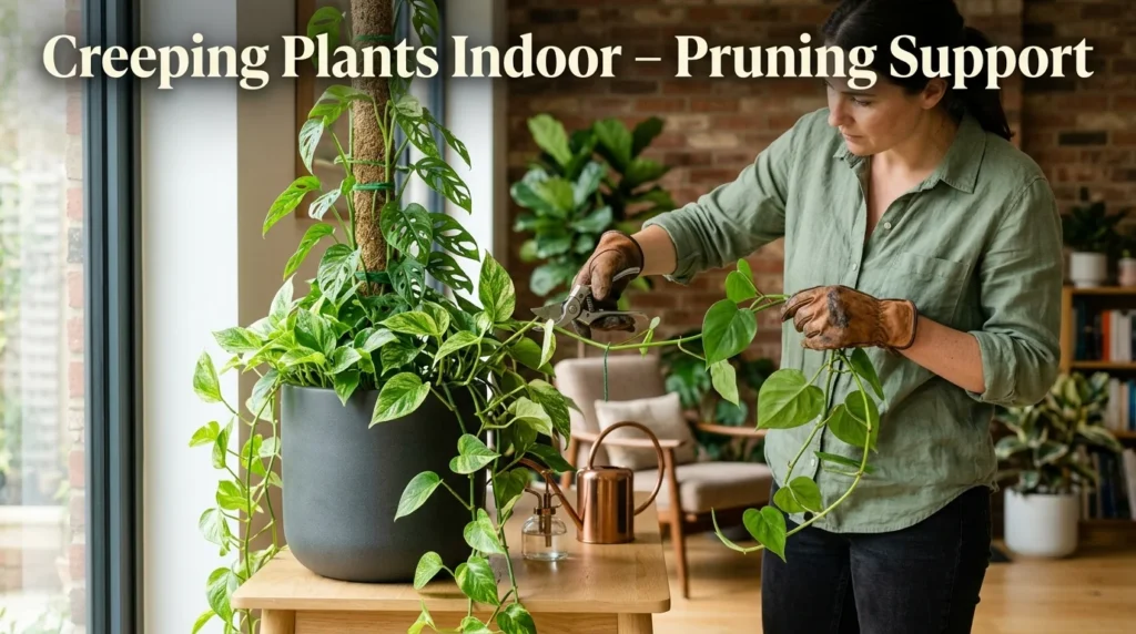 Creeping Plants Indoor Pruning Support