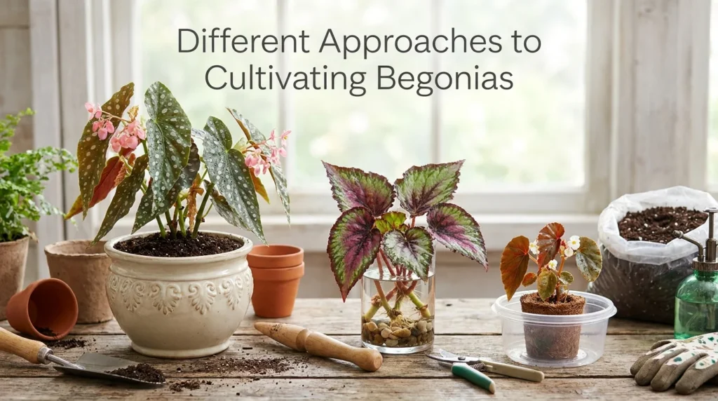 Different Approaches to Cultivating Begonias