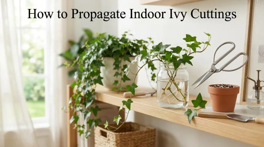 How to Propagate Indoor Ivy Cuttings