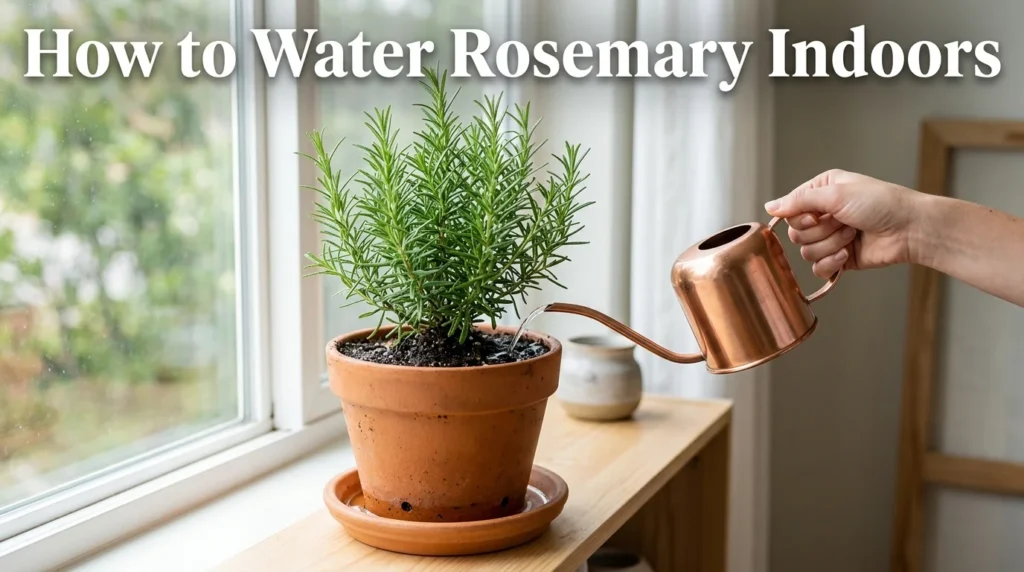 How to Water Rosemary Indoors
