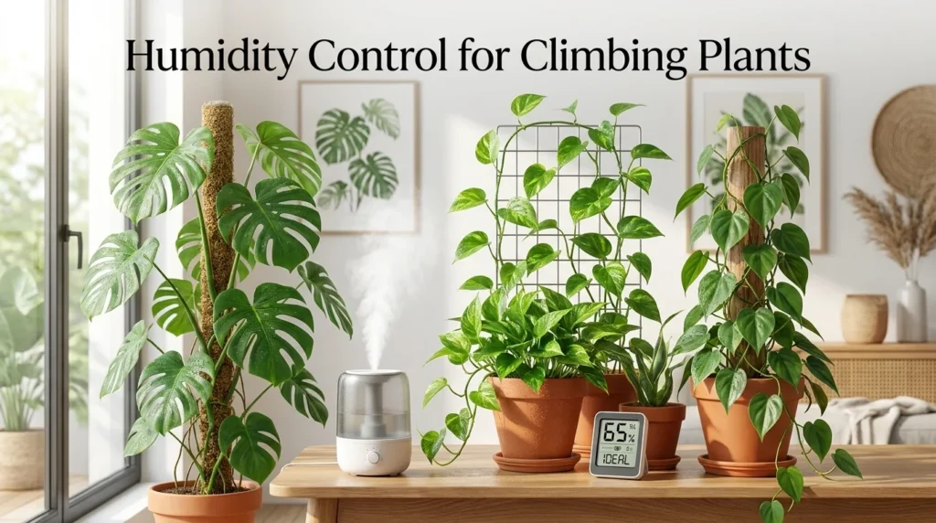Humidity Control For Climbing Plants