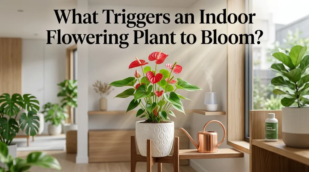 Indoor Flowering Plant Bloom Triggers
