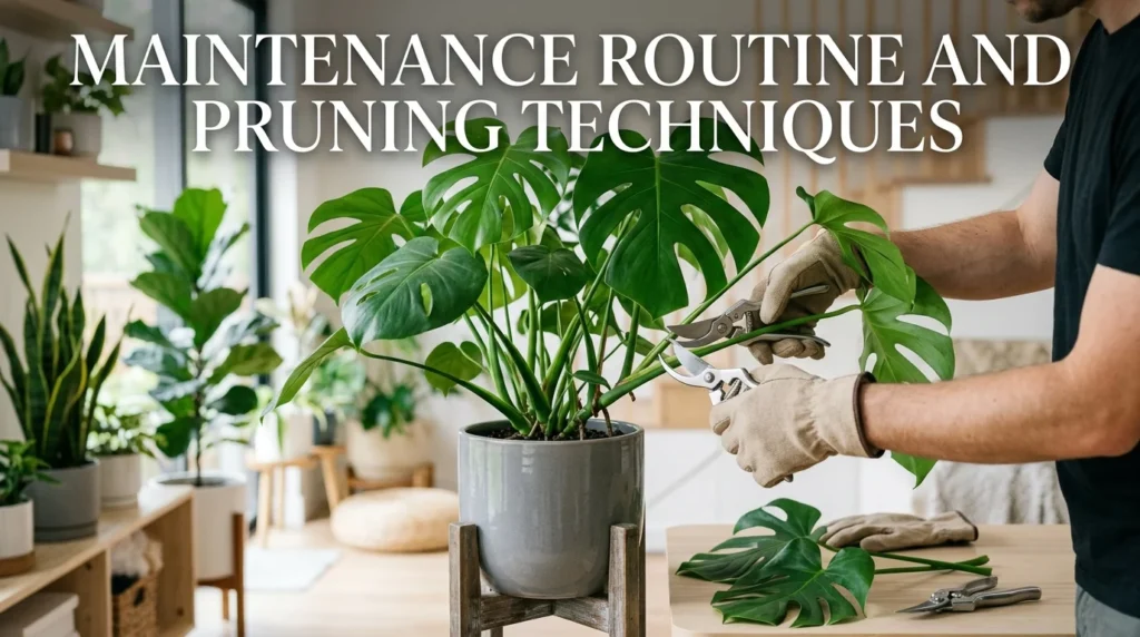 Indoor Lavender Plant Maintenance and Pruning