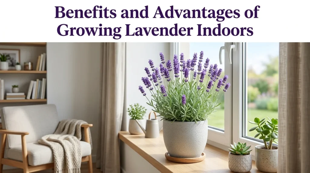 Indoor Lavender Plant Times Benefits Indoors