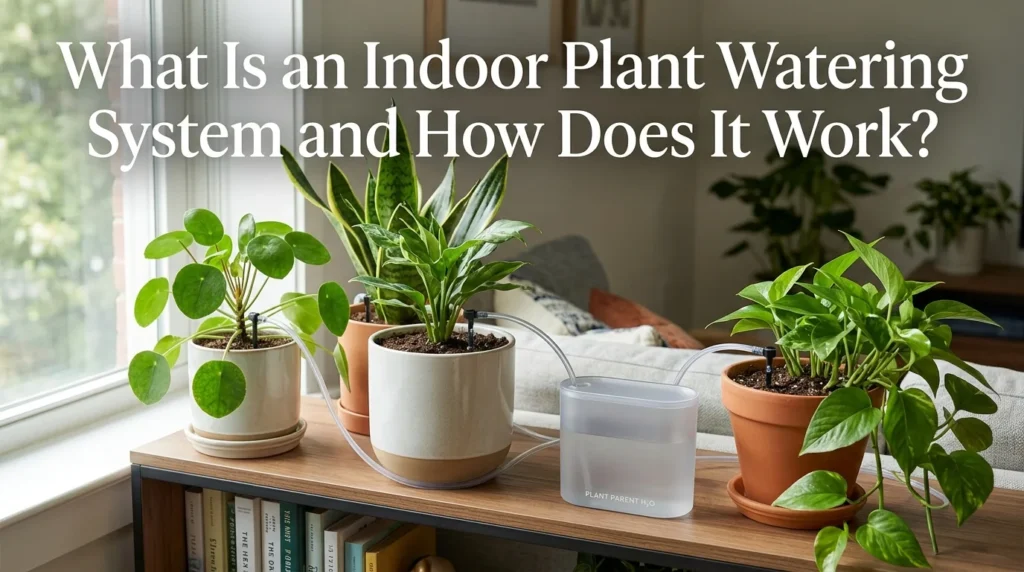 Indoor Plant Watering System Explained