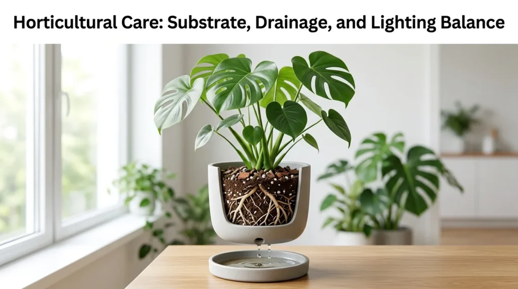Indoor Planter with Stand Care Balance