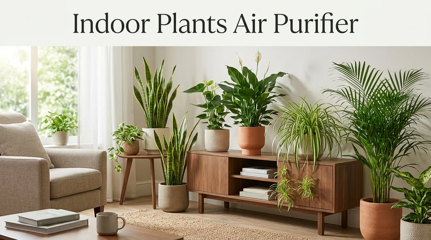 indoor plants air purifier