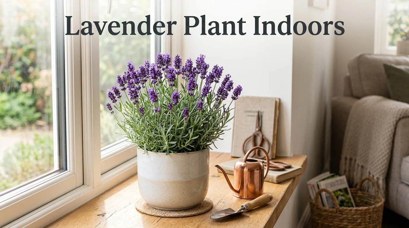 lavender plant indoors