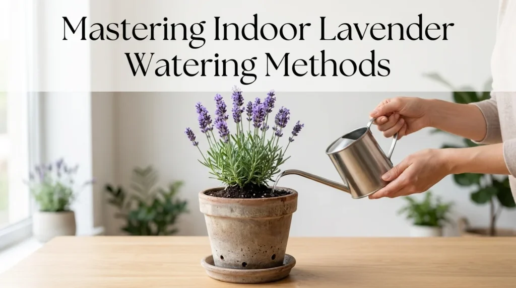 Mastering Indoor Lavender Watering Methods
