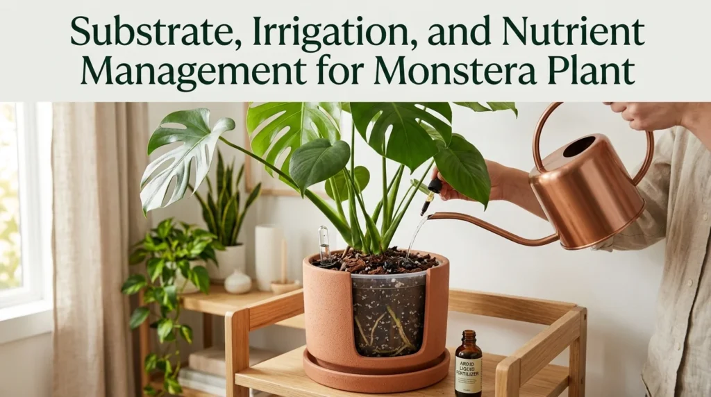 Monstera Plant Care Indoor Nutrient Management