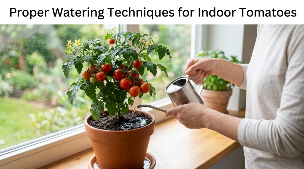 Proper Watering Techniques for Indoor Tomatoes