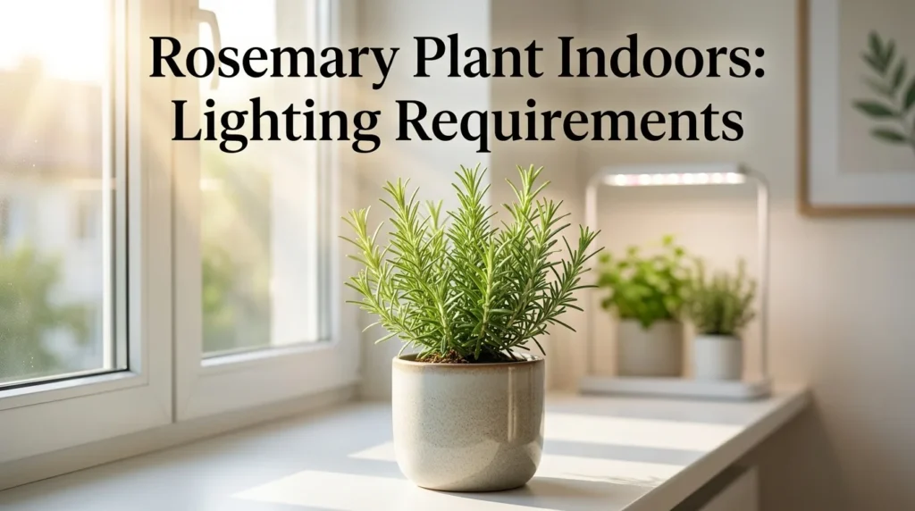 Rosemary Plant Indoors: Lighting Requirements