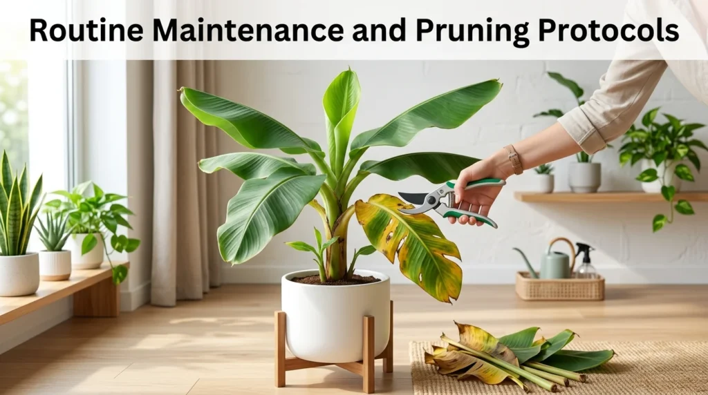 Routine Maintenance and Pruning Protocols