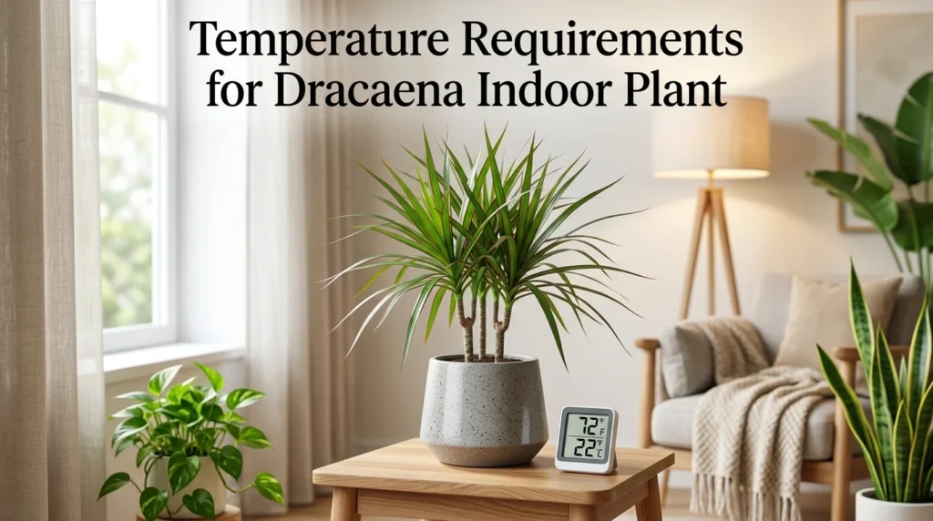 Temperature Requirements for Dracaena Indoor Plant