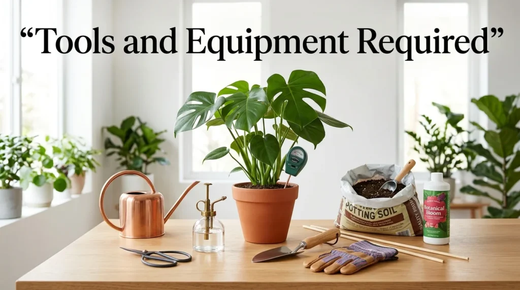 Tools and Equipment Required