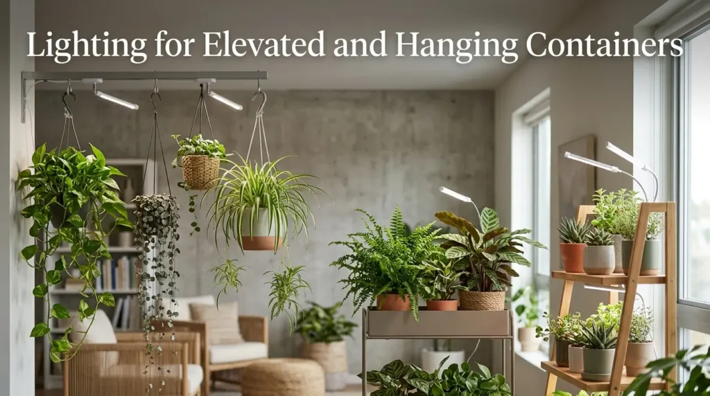 Trailing Plants Indoor Hanging Container Lighting