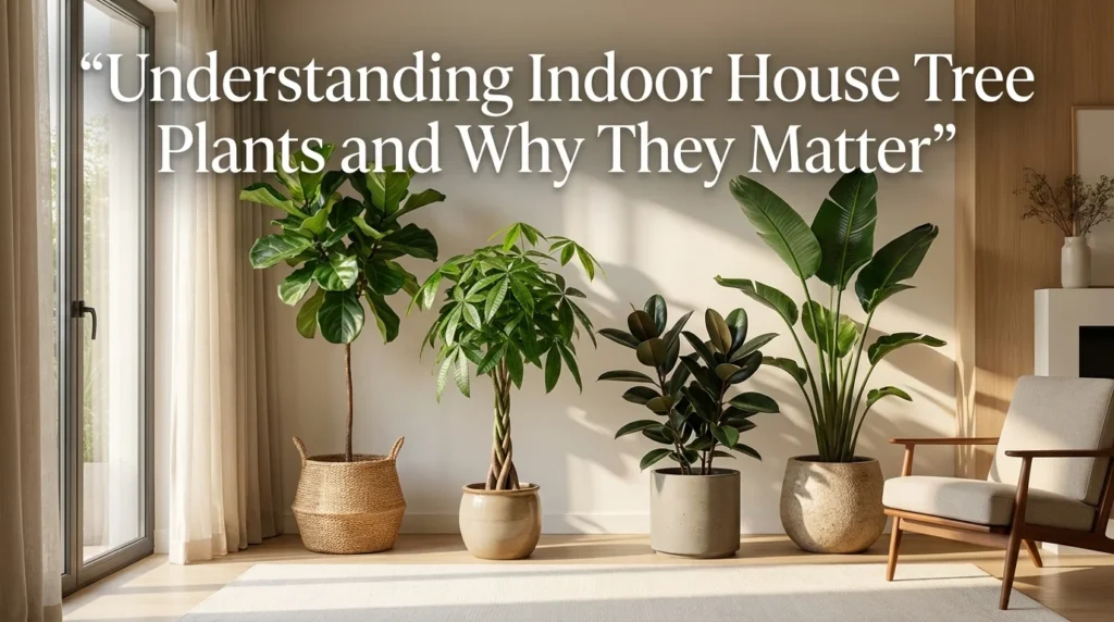 Understanding Indoor House Tree Plants and Why They Matter