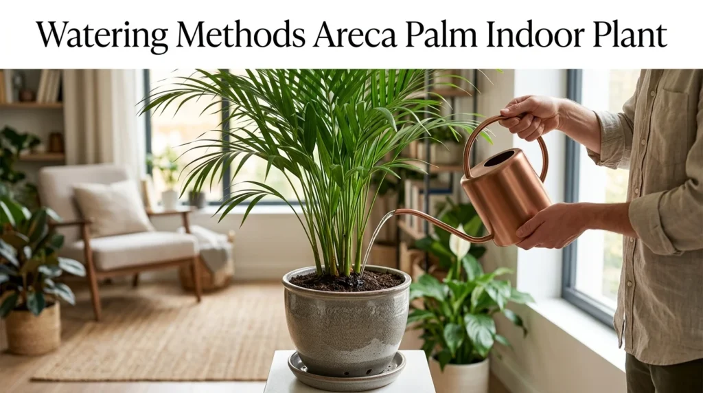 Watering Methods Areca Palm Indoor Plant
