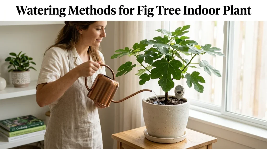 Watering Methods for Fig Tree Indoor Plant