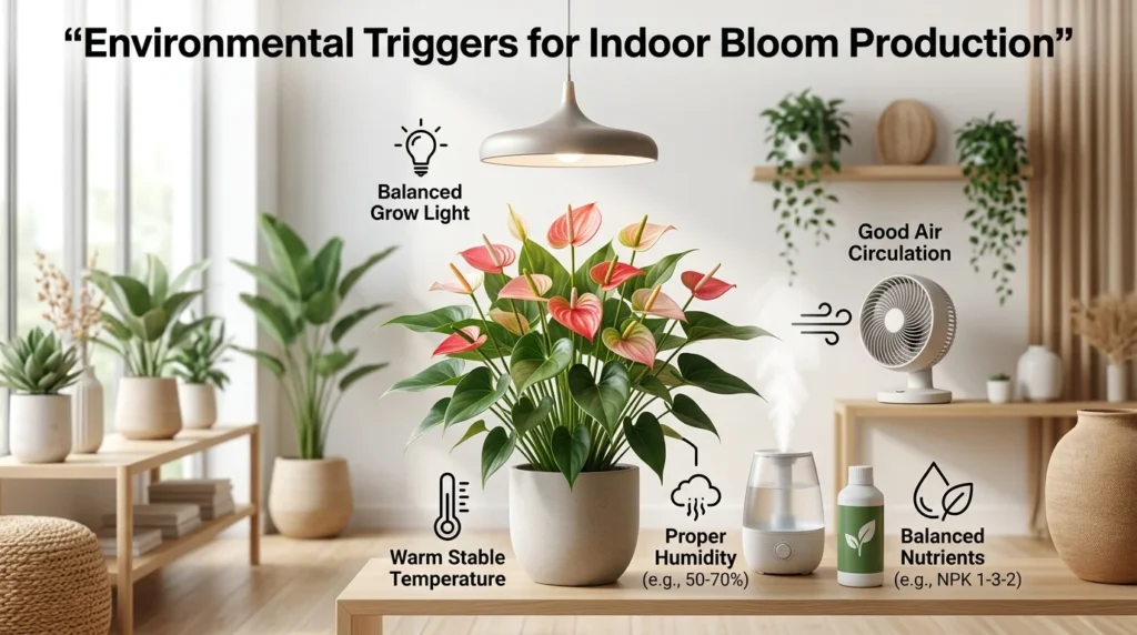 Flowering Indoor Plant Bloom Triggers