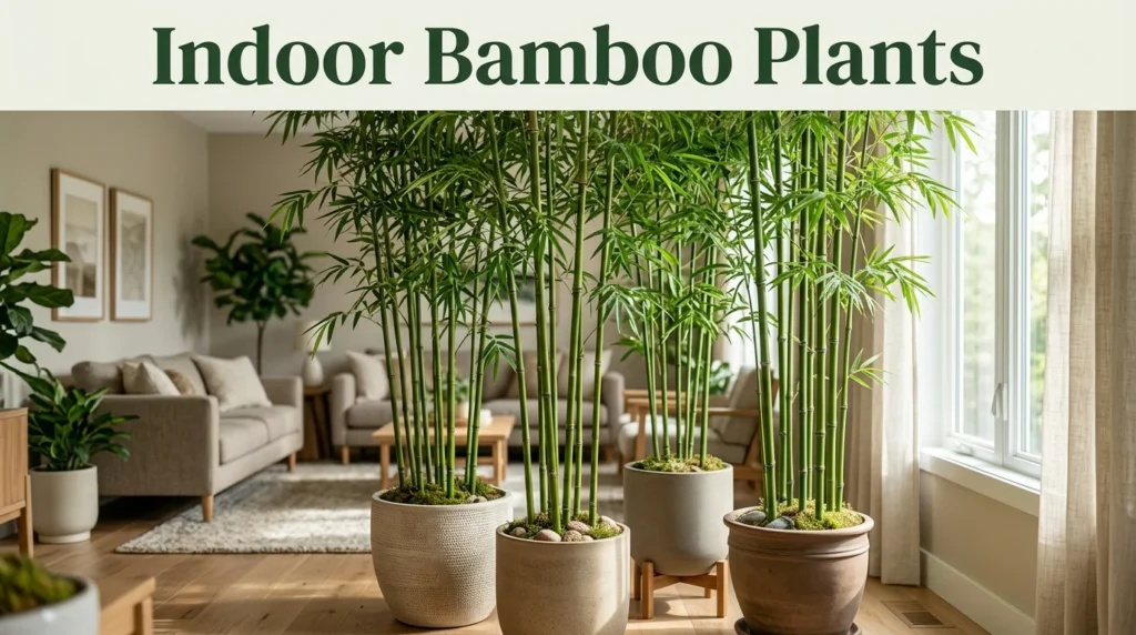 indoor bamboo plants