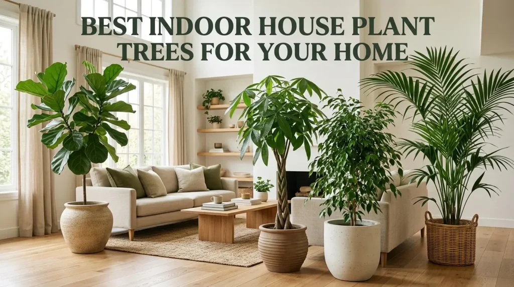 Indoor house plants trees for home decor 